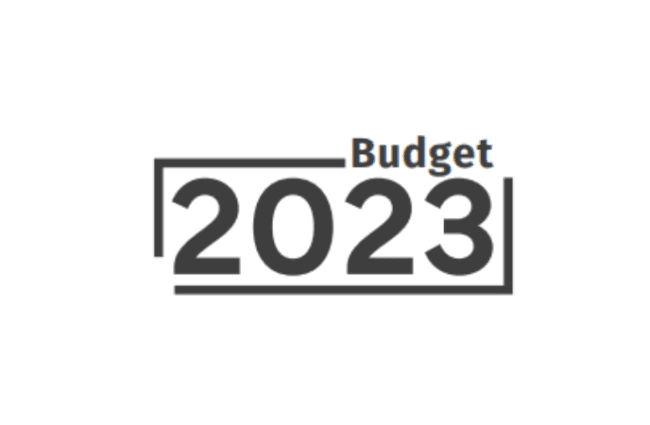 2023 federal government budget