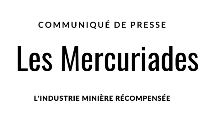 Les Mercuriades : l’industrie minière récompensée